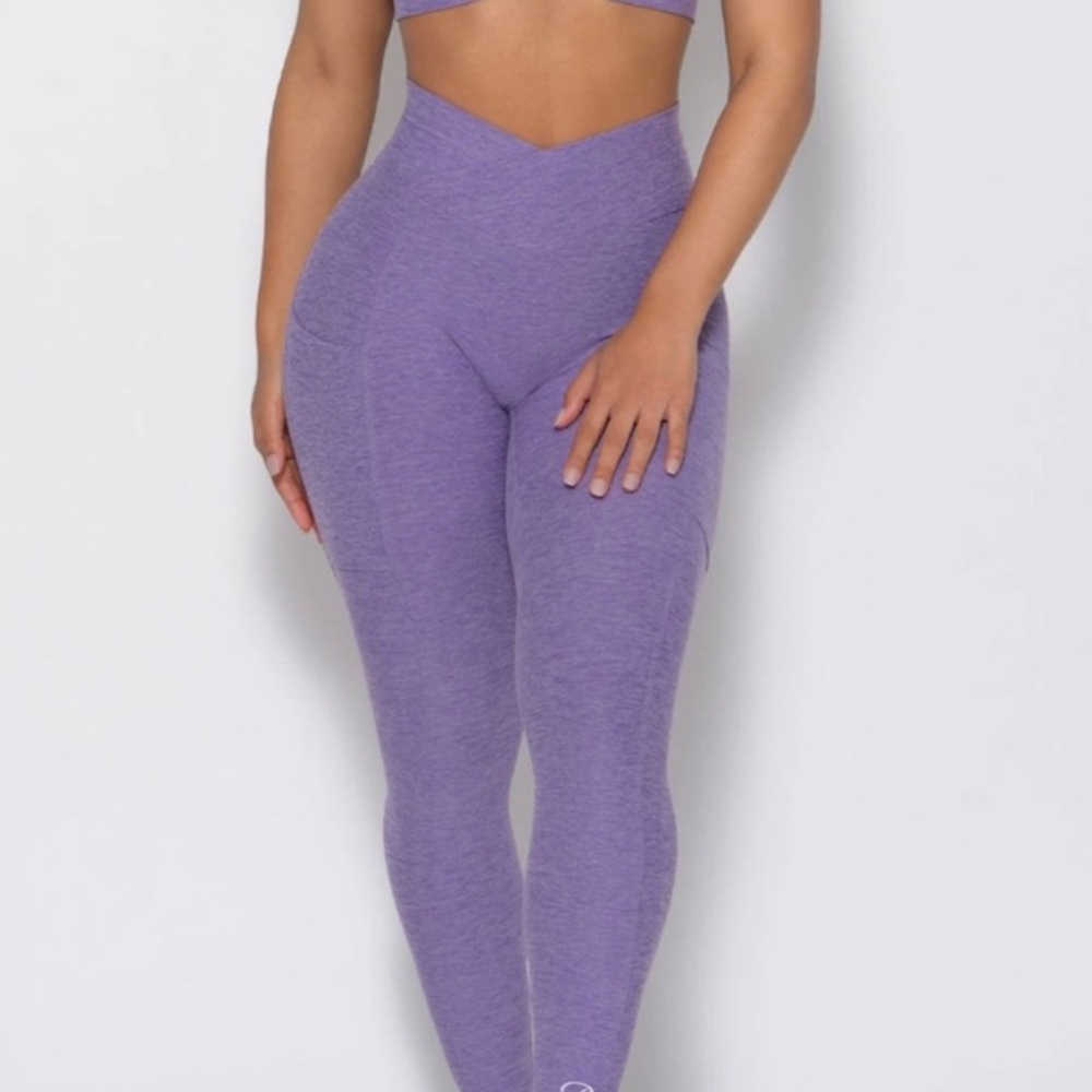 Bombshell Sportswear Contour Legging Purple Size Small